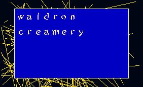 waldron creamery